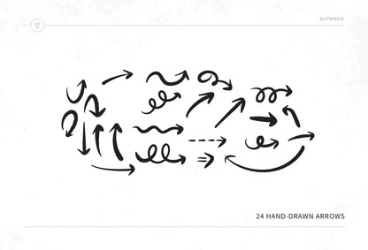 Drawn - 86 Hand-Drawn Elements